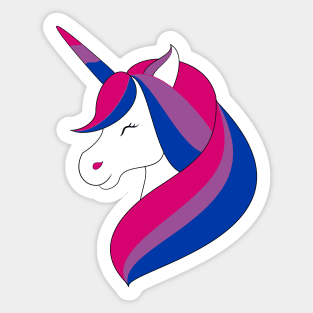 Bisexual Unicorn Sticker